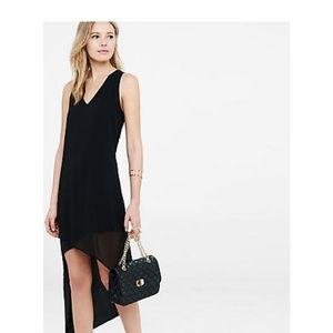 Express asymmetrical hi-lo dress